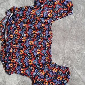 Off the shoulder crop top